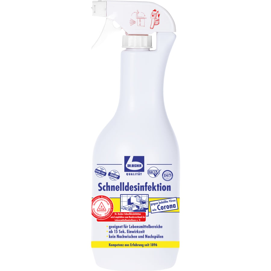 Dr Becher Schnelldesinfektion 1l -  von Kikis Coffee / Store - Nur €17! Bestelle jetzt Kikis Kitchen