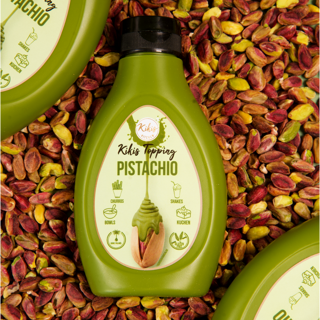 Kikis Topping Pistachio - Pistaziensauce 250g -  von Kikis Kitchen - Nur €5.99! Bestelle jetzt Kikis Kitchen