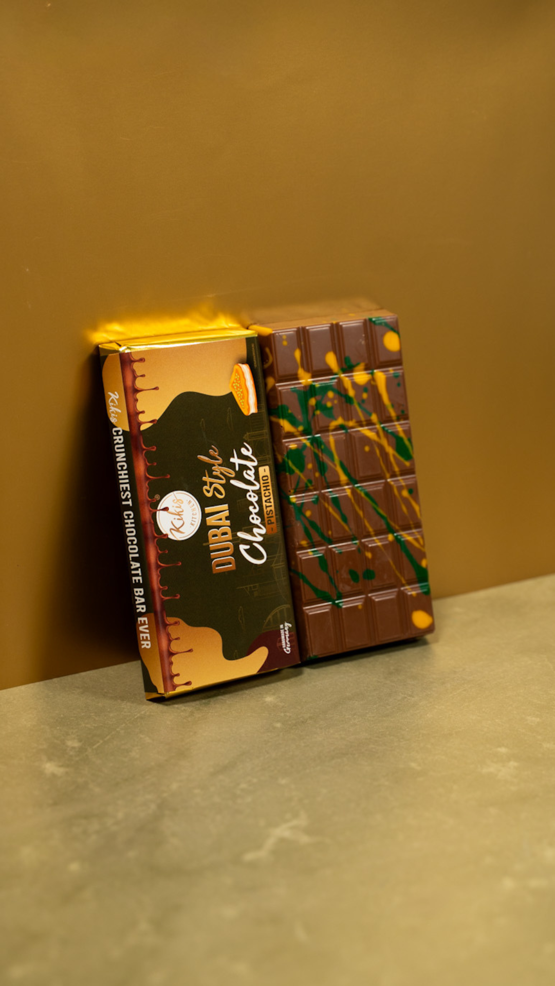 Kikis Dubai Style Chocolate - PISTACHIO 🍫 -  von Kikis Kitchen - Nur €12.90! Bestelle jetzt Kikis Kitchen