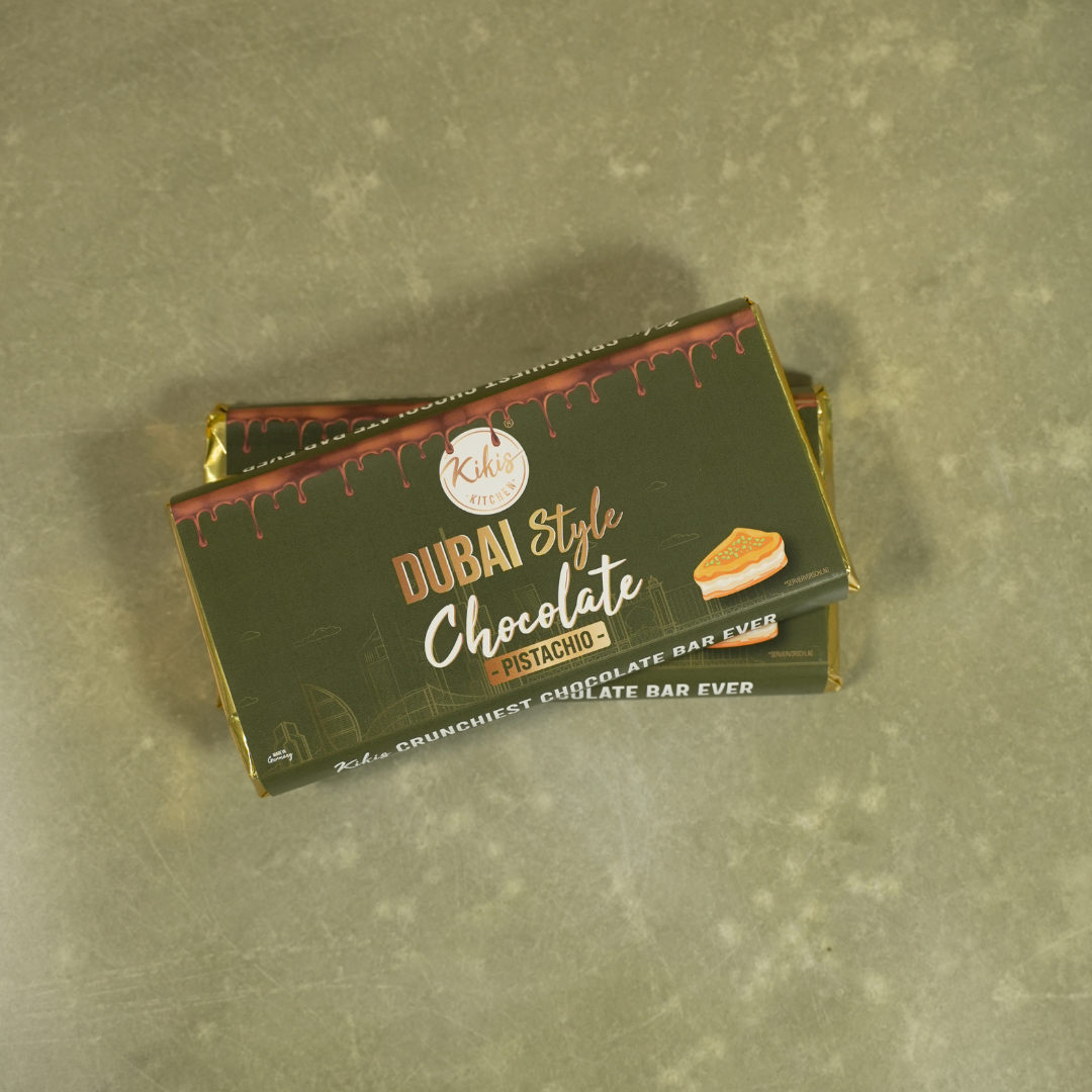 Kikis Dubai Style Chocolate - PISTACHIO 🍫 -  von Kikis Kitchen - Nur €12.90! Bestelle jetzt Kikis Kitchen
