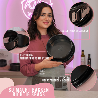 Kikis Springform 20cm - BLACK EDITION -  von Kikis Kitchen - Nur €22.90! Bestelle jetzt Kikis Kitchen