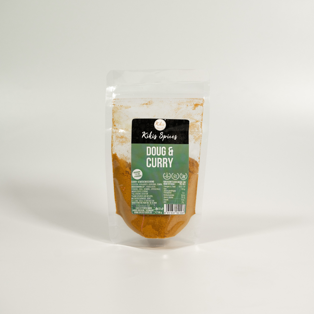 Kikis Doug & Curry - Würzmischung -  von Kikis Kitchen - Nur €3.90! Bestelle jetzt Kikis Kitchen