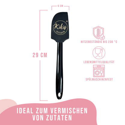 Kikis Teigschaber - schwarz -  von Kikis Kitchen - Nur €6.90! Bestelle jetzt Kikis Kitchen