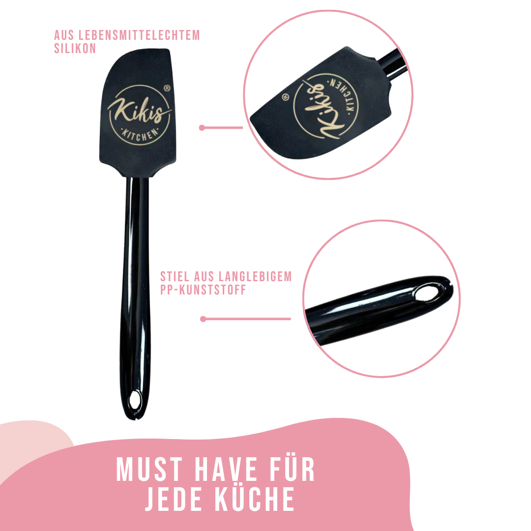 Kikis Teigschaber - schwarz -  von Kikis Kitchen - Nur €6.90! Bestelle jetzt Kikis Kitchen