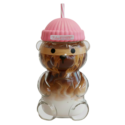Kikis Bear Cup Glass - Rosa -  von Kikis Kitchen - Nur €14.90! Bestelle jetzt Kikis Kitchen