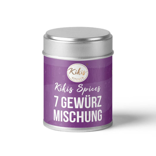 Kikis Spices - 7 Gewürze - Sieben Gewürzmischung -  von Kikis Kitchen - Nur €4.50! Bestelle jetzt Kikis Kitchen