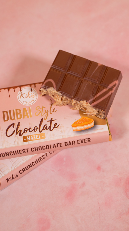 Kikis Dubai Style Chocolate - HAZEL 🍫 -  von Kikis Kitchen - Nur €12.90! Bestelle jetzt Kikis Kitchen