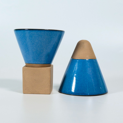 Kikis Cone Cup - Kegeltasse 200ml blau 2er Set -  von Kikis Kitchen - Nur €15.90! Bestelle jetzt Kikis Kitchen