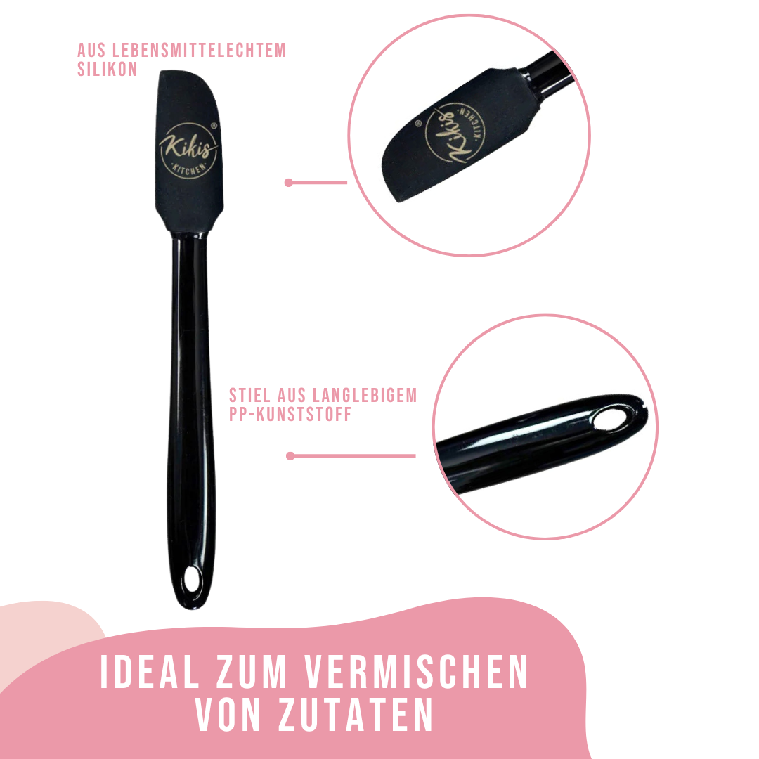Kikis Teigschaber - schwarz klein -  von Kikis Kitchen - Nur €3.90! Bestelle jetzt Kikis Kitchen
