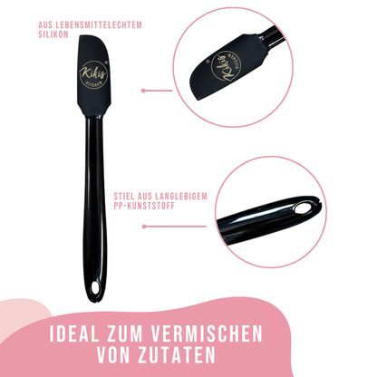 Kikis Teigschaber - schwarz klein -  von Kikis Kitchen - Nur €3.90! Bestelle jetzt Kikis Kitchen
