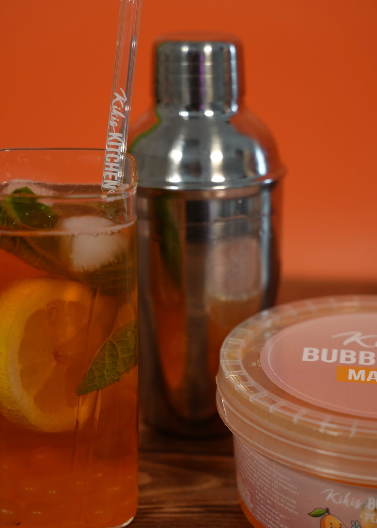 Kikis Bubble Tea - Pearls Mango 🥭 -  von Kikis Kitchen - Nur €5.90! Bestelle jetzt Kikis Kitchen