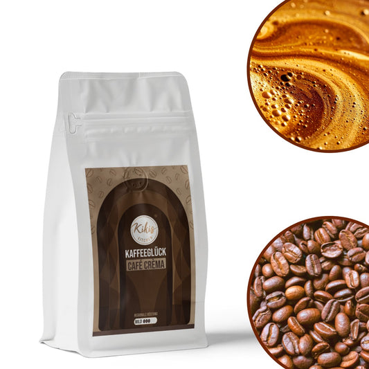 Kikis Kaffeeglück - Cafe Crema 250g -  von Kikis Kitchen - Nur €9.90! Bestelle jetzt Kikis Kitchen