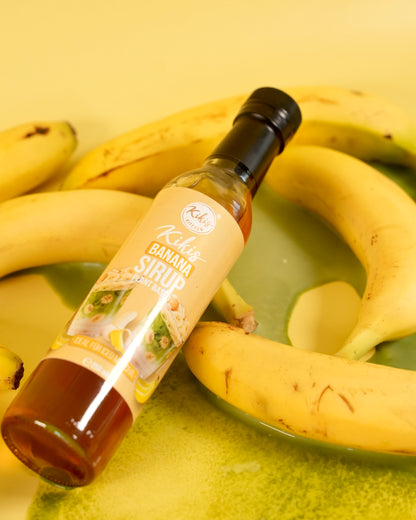 Kikis Sirup - Banana 🍌 -  von Kikis Kitchen - Nur €6.90! Bestelle jetzt Kikis Kitchen