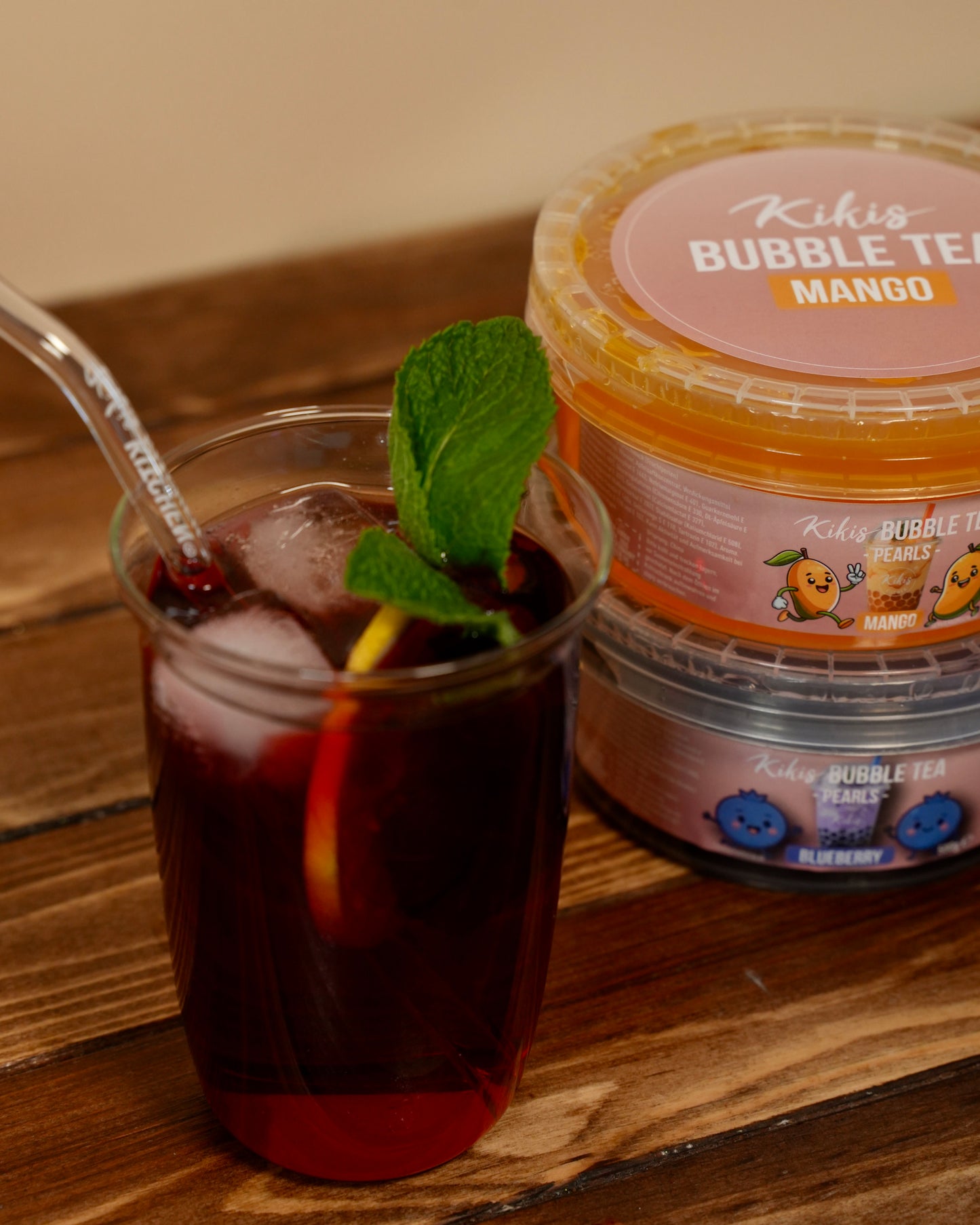 Kikis Bubble Tea - Pearls Blueberry 🫐 -  von Kikis Coffee / Store - Nur €5.90! Bestelle jetzt Kikis Kitchen