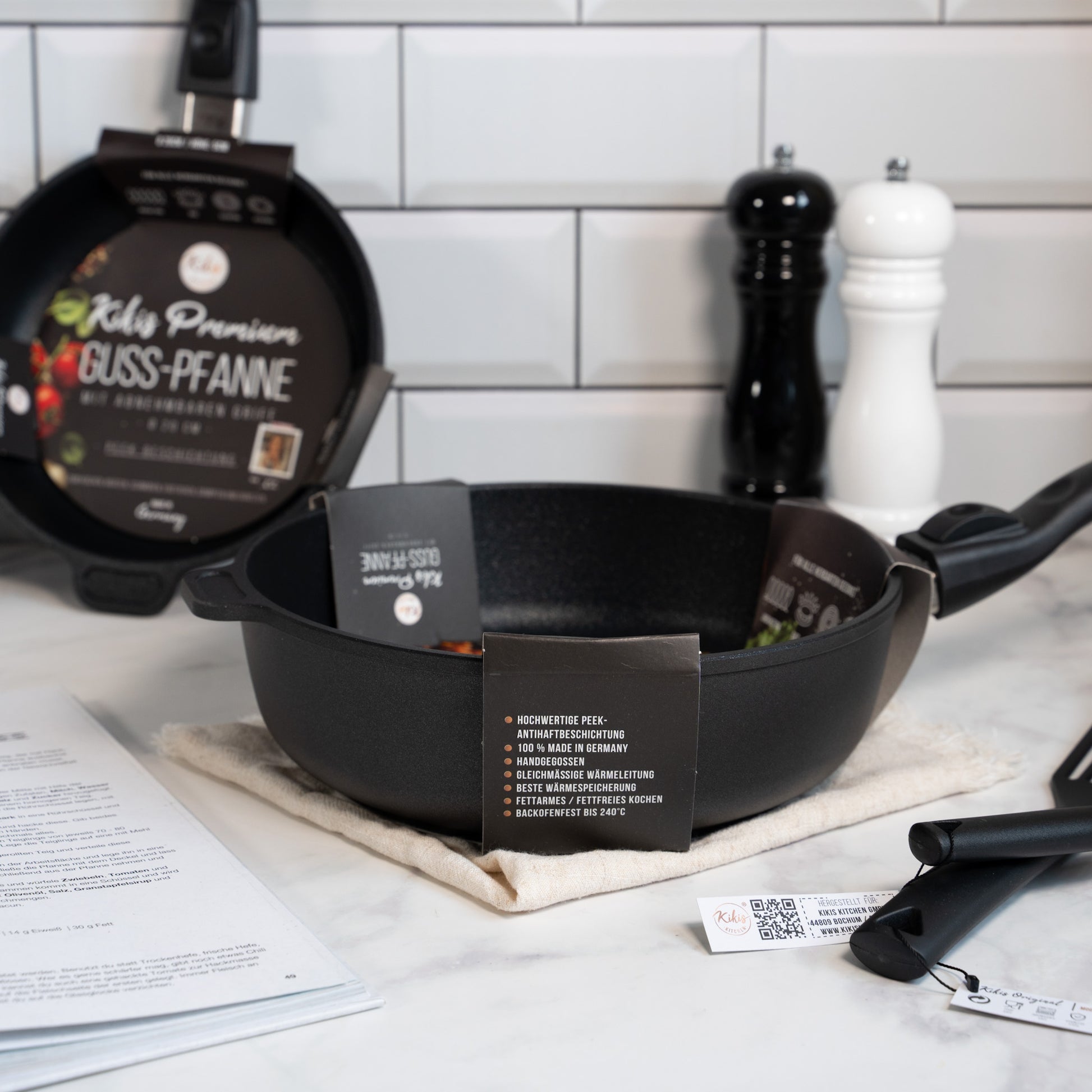 Kikis Premium Guss-Pfanne 24 cm -  von Kikis Kitchen - Nur €81.90! Bestelle jetzt Kikis Kitchen