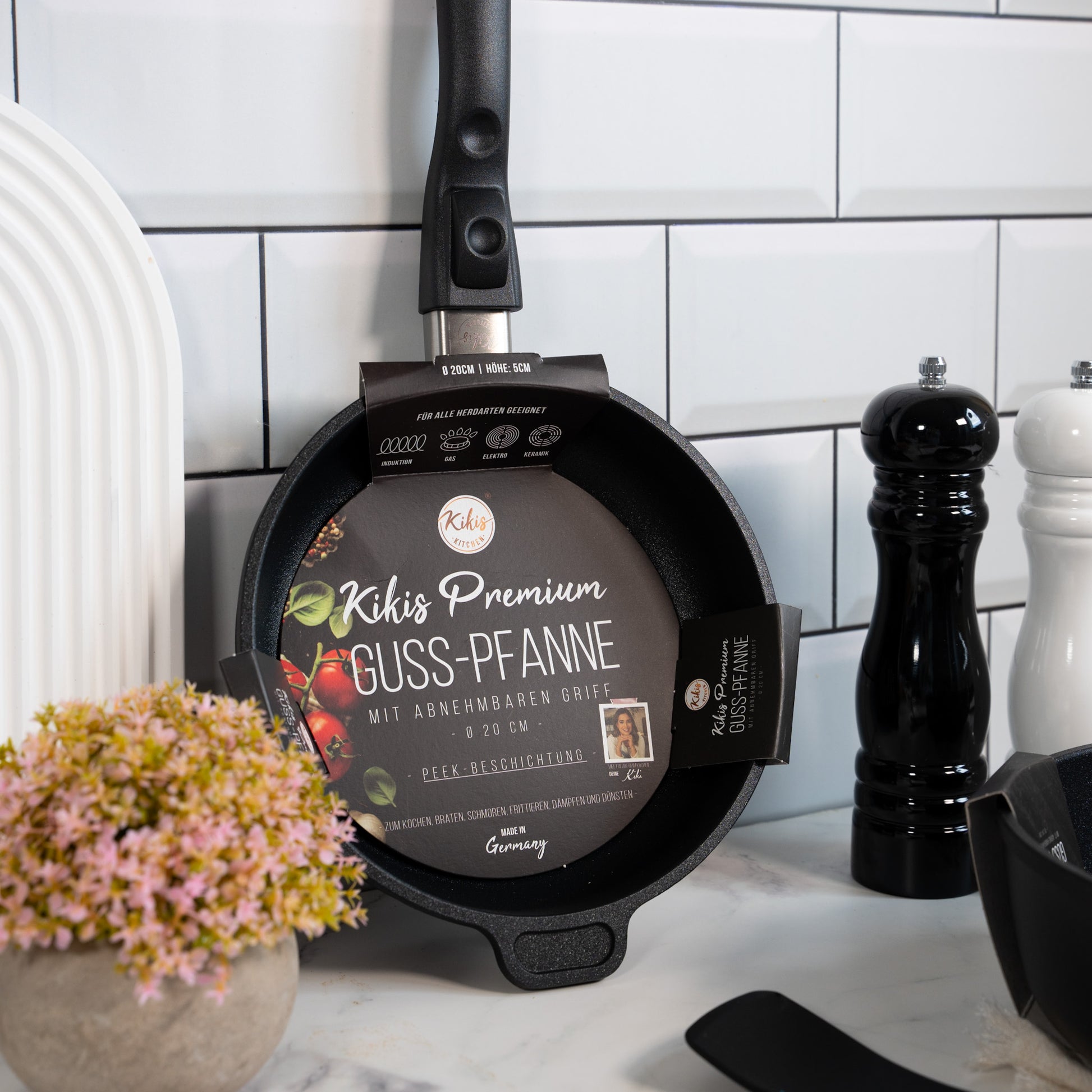 Kikis Premium Guss-Pfanne 20 cm -  von Kikis Kitchen - Nur €71.90! Bestelle jetzt Kikis Kitchen