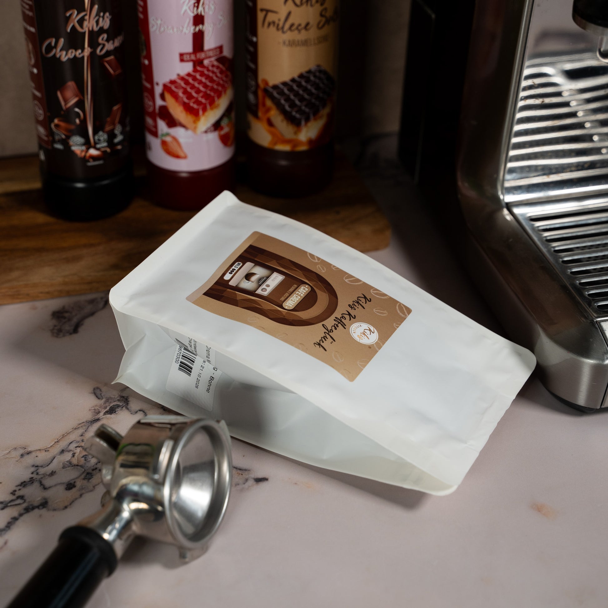 Kikis Kaffeeglück - Cafe Crema 250g -  von Kikis Kitchen - Nur €9.90! Bestelle jetzt Kikis Kitchen