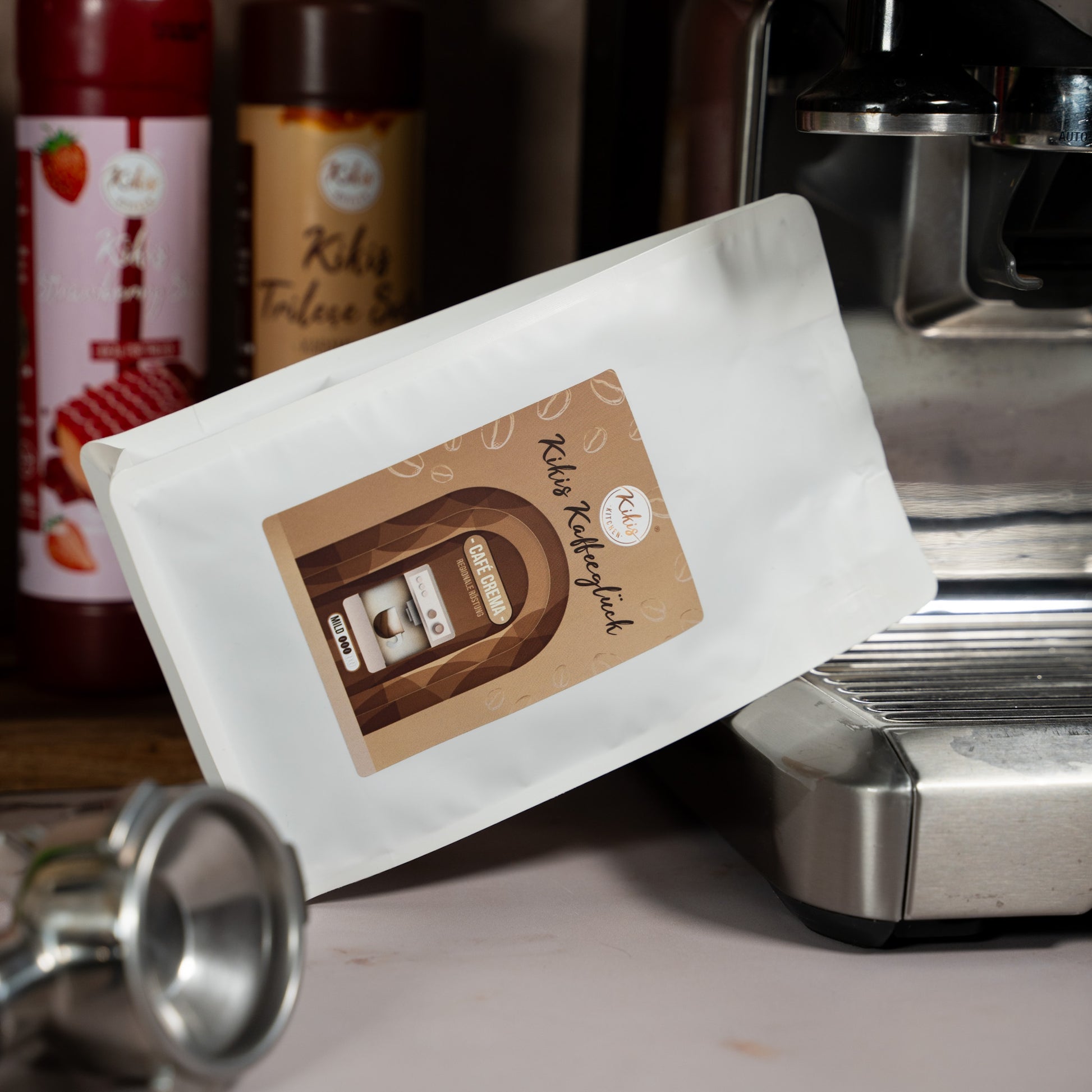 Kikis Kaffeeglück - Cafe Crema 250g -  von Kikis Kitchen - Nur €9.90! Bestelle jetzt Kikis Kitchen