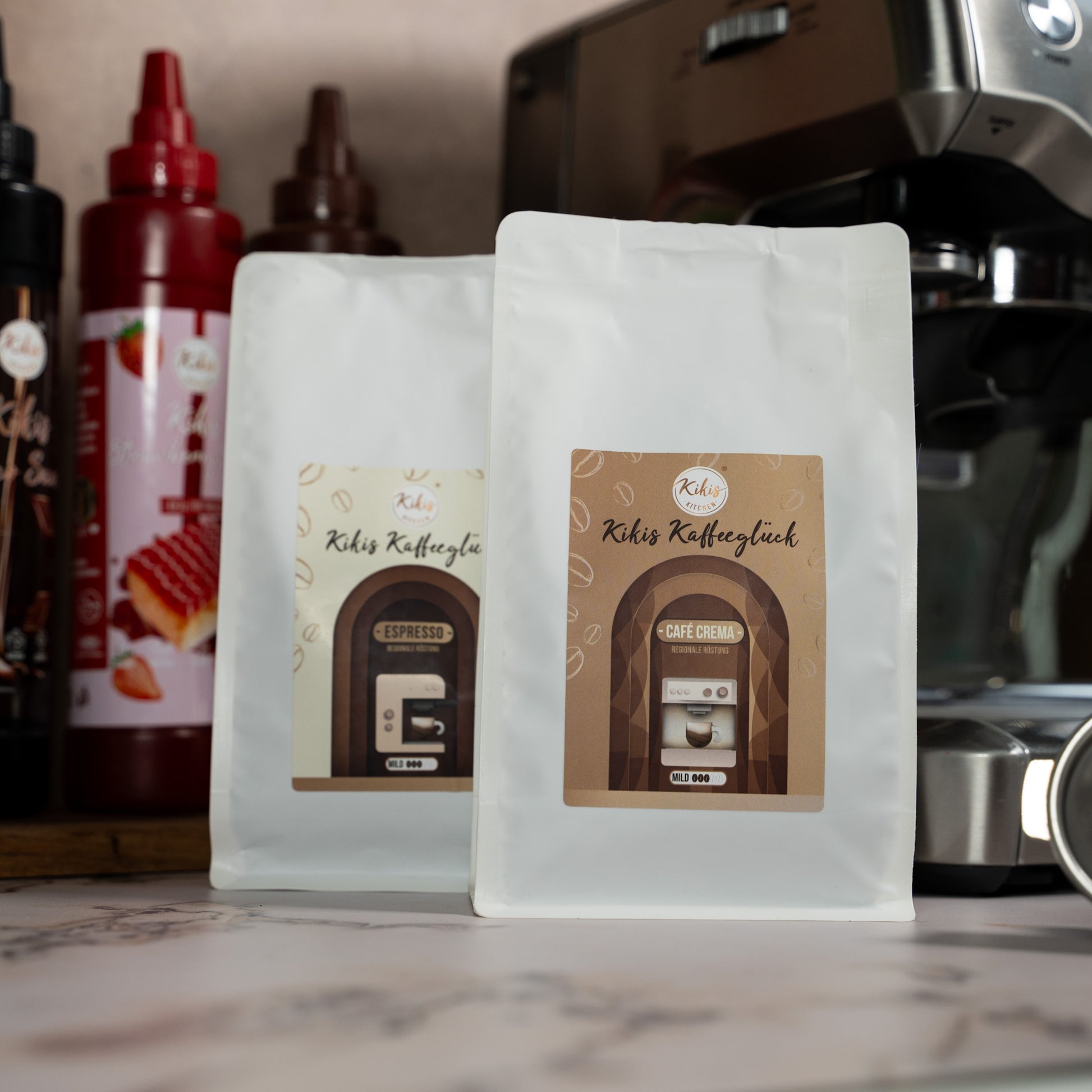 Kikis Kaffeeglück - Espressobohnen 250g -  von Kikis Kitchen - Nur €9.90! Bestelle jetzt Kikis Kitchen