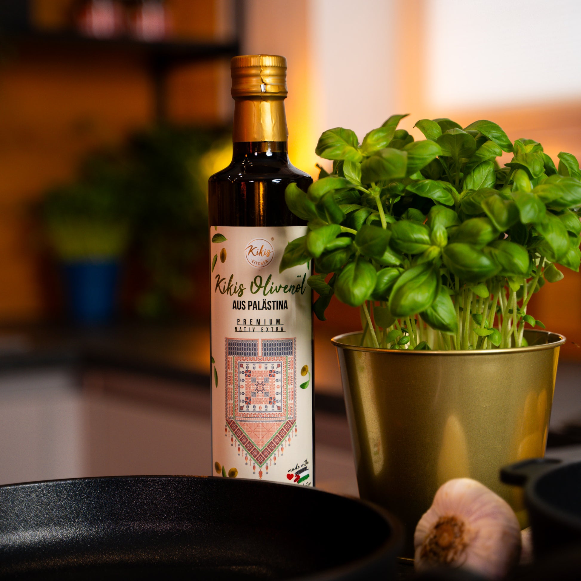 Kikis Olivenöl NATIV EXTRA aus Palästina 500ml -  von Kikis Kitchen - Nur €19.90! Bestelle jetzt Kikis Kitchen