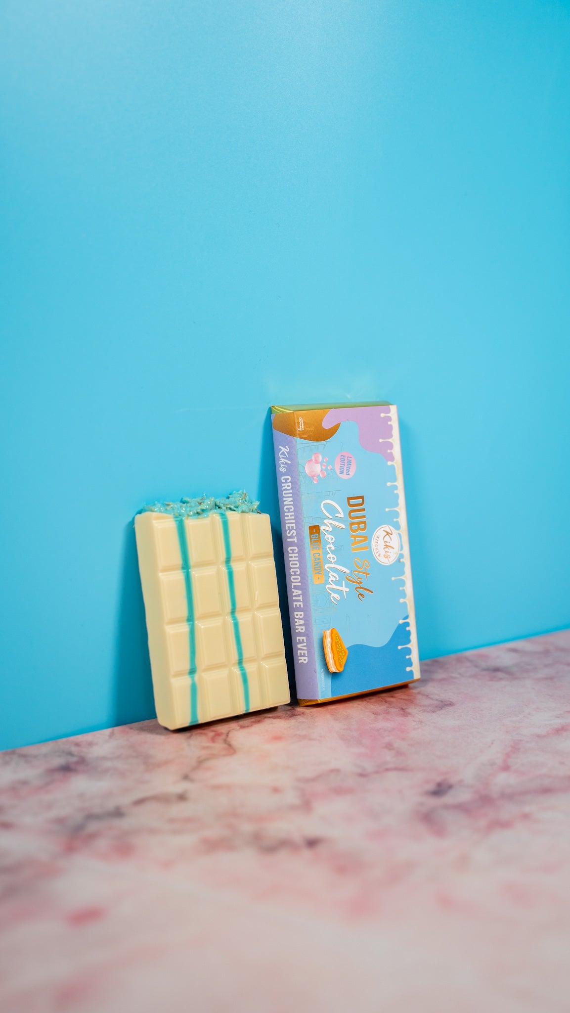 Kikis Dubai Style Chocolate - Blue Candy (Dubai Schokolade) 🍫 -  von Kikis Kitchen - Nur €12.90! Bestelle jetzt Kikis Kitchen
