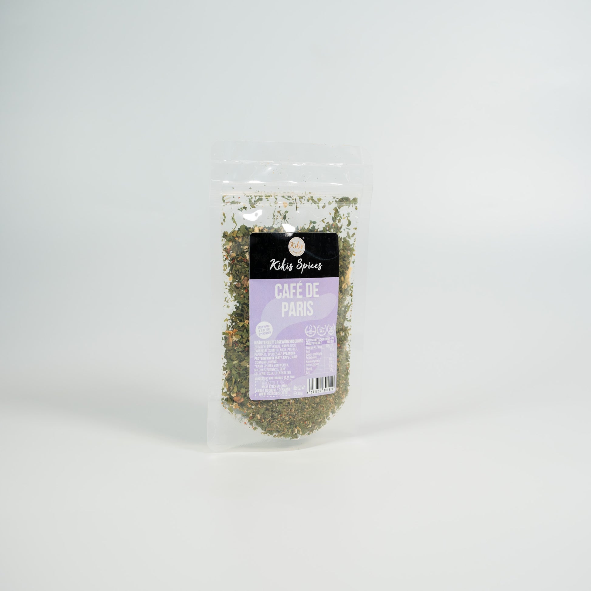 Kikis Café de Paris - Würzmischung für Kräuterbutter -  von Kikis Kitchen - Nur €3.90! Bestelle jetzt Kikis Kitchen