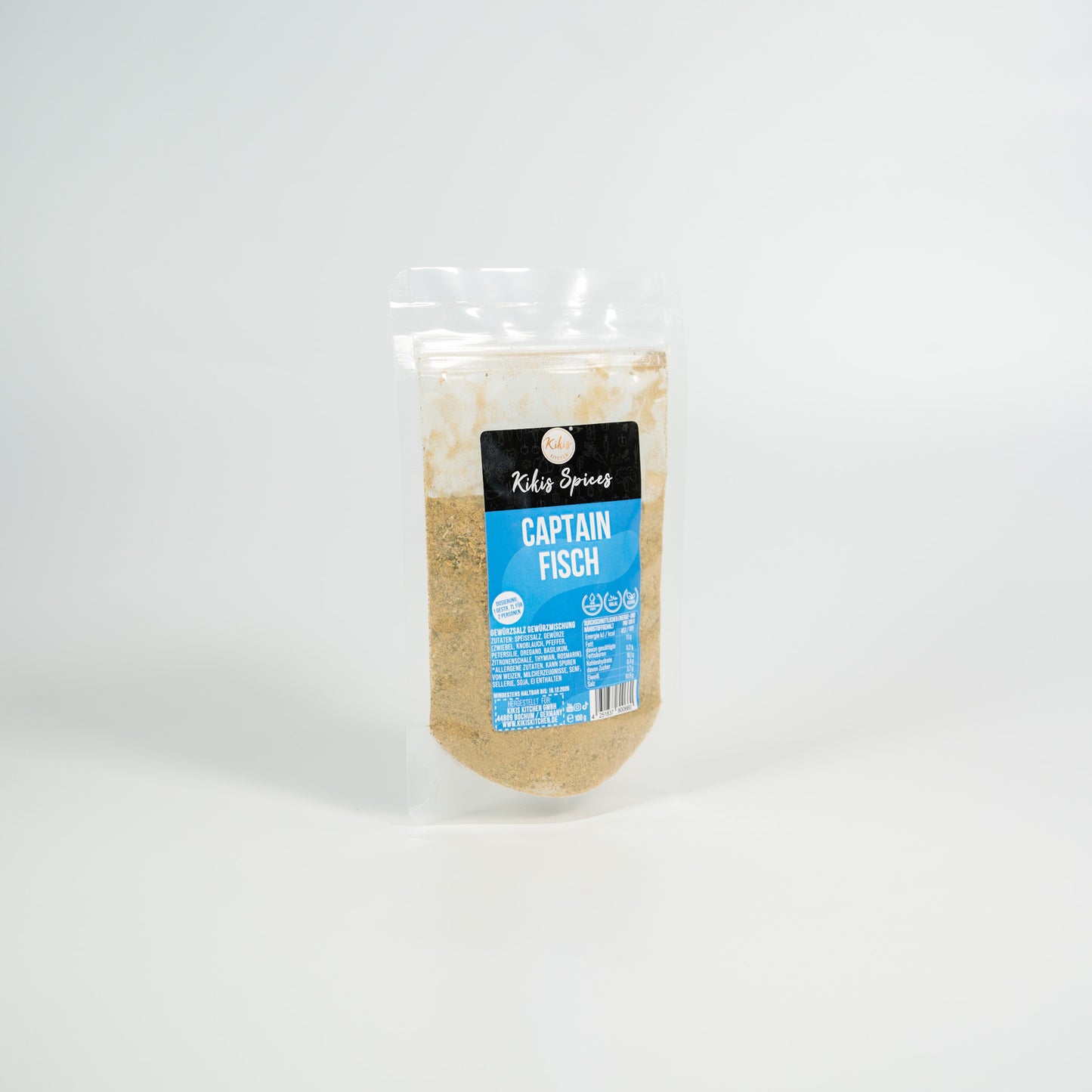 Kikis Captain Fisch - Würzmischung für Fisch -  von Kikis Kitchen - Nur €4.90! Bestelle jetzt Kikis Kitchen