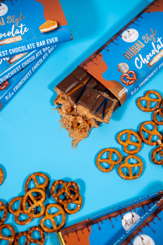 Kikis Dubai Style Chocolate - Caramel Pretzel 🍫 -  von Kikis Kitchen - Nur €12.90! Bestelle jetzt Kikis Kitchen