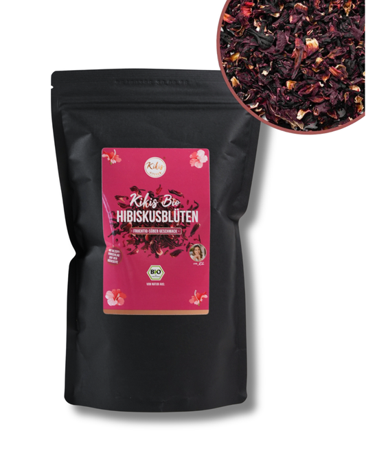 Kikis Hibiskusblüten BIO - 200g -  von Kikis Kitchen - Nur €5.90! Bestelle jetzt Kikis Kitchen