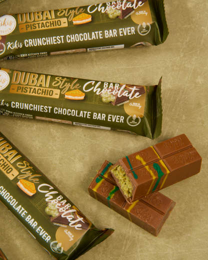 Kikis Dubai Style Bar Chocolate - Pistachio🍫 -  von Kikis Kitchen - Nur €2.99! Bestelle jetzt Kikis Kitchen