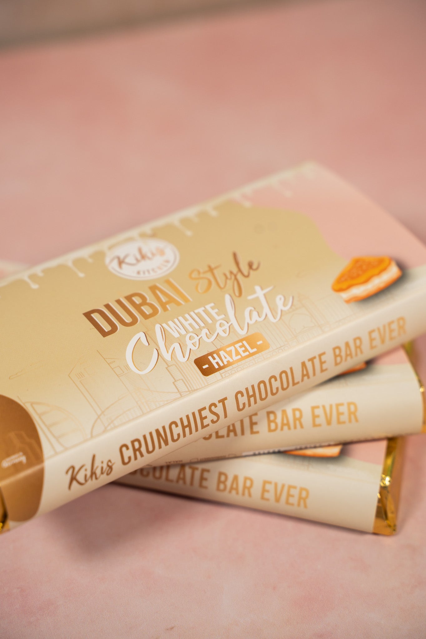 Kikis Dubai White Chocolate - HAZEL (Dubai Schokolade) 🍫 -  von Kikis Kitchen - Nur €12.90! Bestelle jetzt Kikis Kitchen