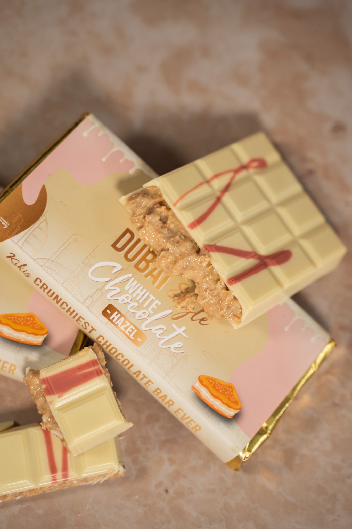 Kikis Dubai White Chocolate - HAZEL (Dubai Schokolade) 🍫 -  von Kikis Kitchen - Nur €12.90! Bestelle jetzt Kikis Kitchen