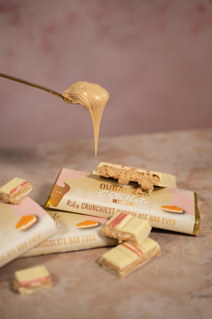 Kikis Dubai White Chocolate - HAZEL (Dubai Schokolade) 🍫 -  von Kikis Kitchen - Nur €12.90! Bestelle jetzt Kikis Kitchen