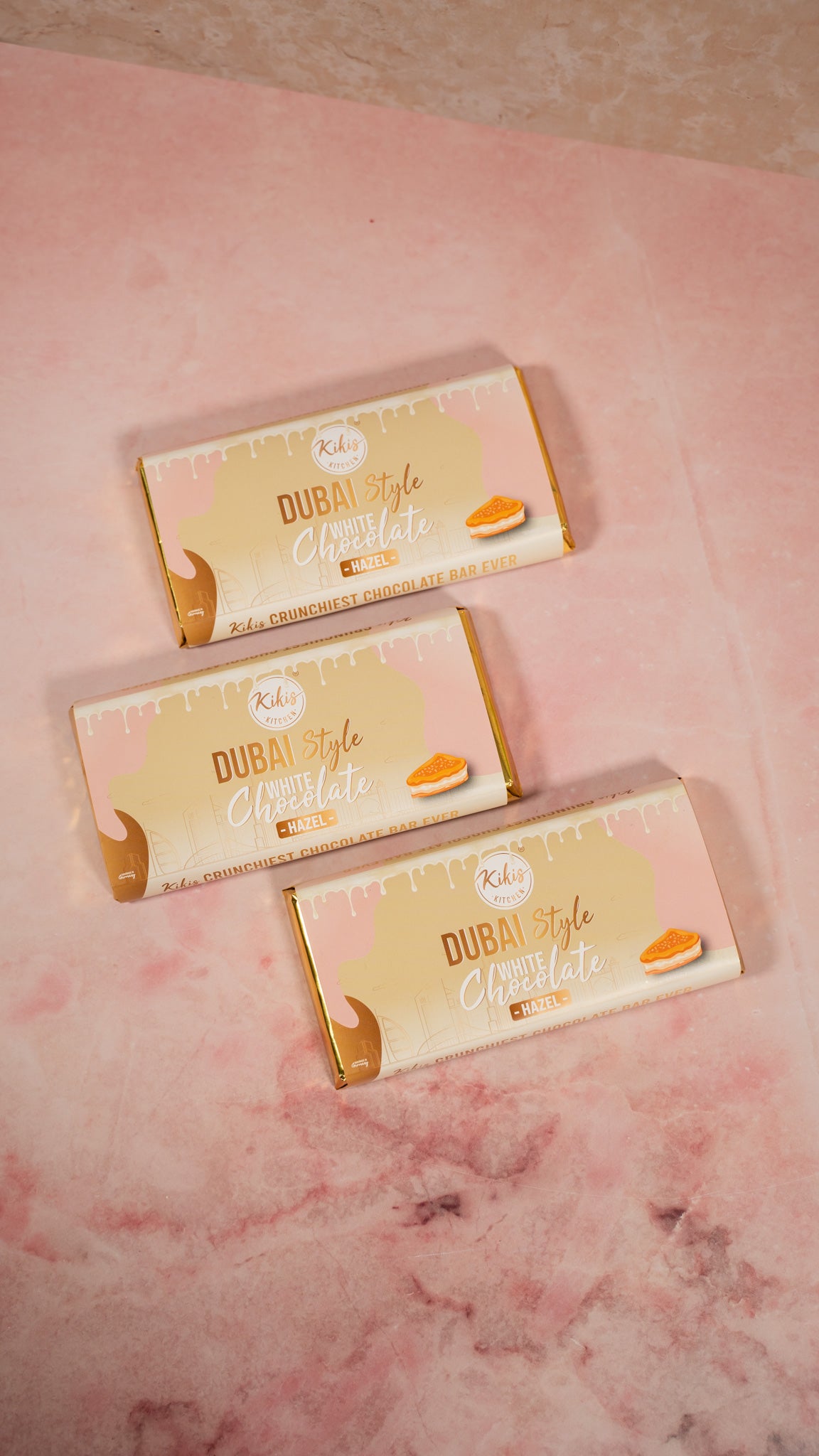 Kikis Dubai White Chocolate - HAZEL (Dubai Schokolade) 🍫 -  von Kikis Kitchen - Nur €12.90! Bestelle jetzt Kikis Kitchen