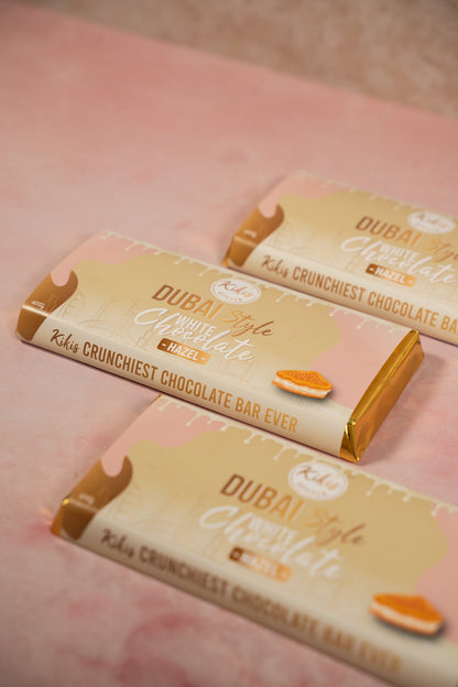 Kikis Dubai White Chocolate - HAZEL (Dubai Schokolade) 🍫 -  von Kikis Kitchen - Nur €12.90! Bestelle jetzt Kikis Kitchen