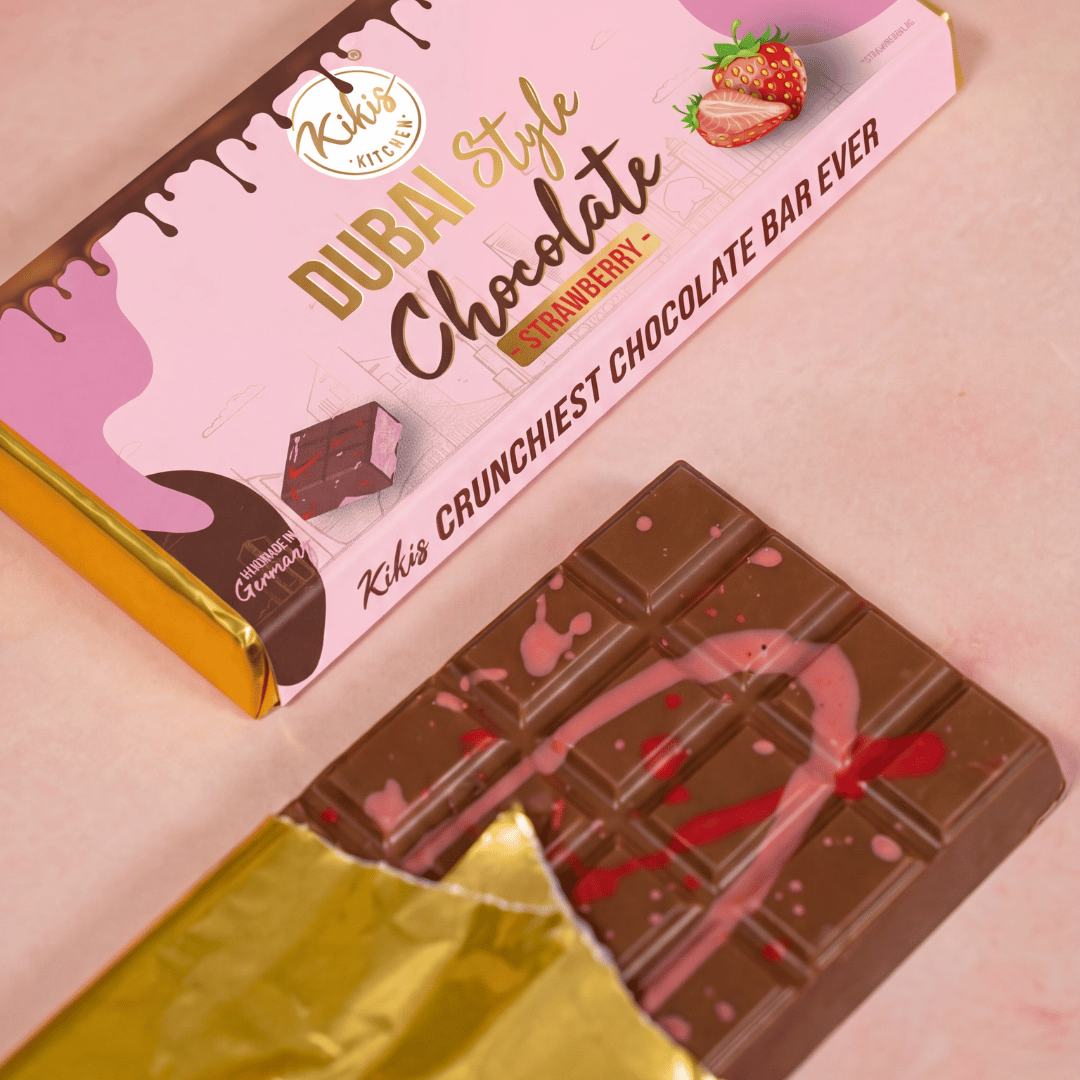 Kikis Dubai Style Chocolate - Strawberry 🍫🍓 -  von Kikis Kitchen - Nur €12.90! Bestelle jetzt Kikis Kitchen