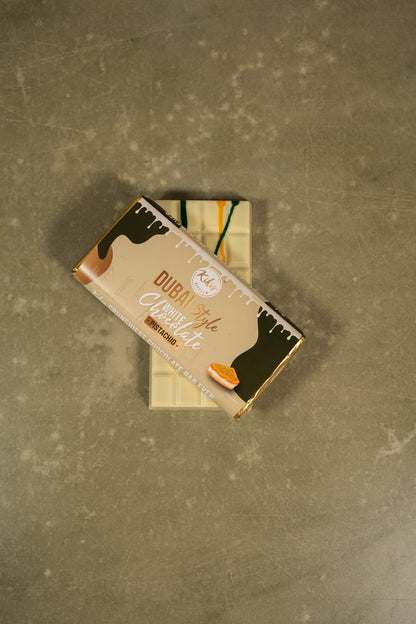 Kikis Dubai White Chocolate - PISTACHIO (Dubai Schokolade) 🍫 -  von Kikis Kitchen - Nur €12.90! Bestelle jetzt Kikis Kitchen
