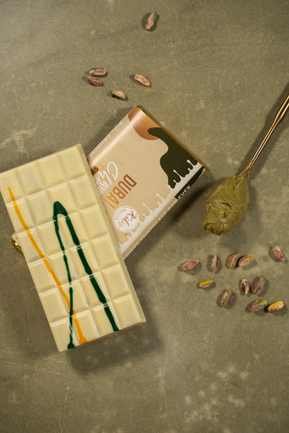 Kikis Dubai White Chocolate - PISTACHIO (Dubai Schokolade) 🍫 -  von Kikis Kitchen - Nur €12.90! Bestelle jetzt Kikis Kitchen
