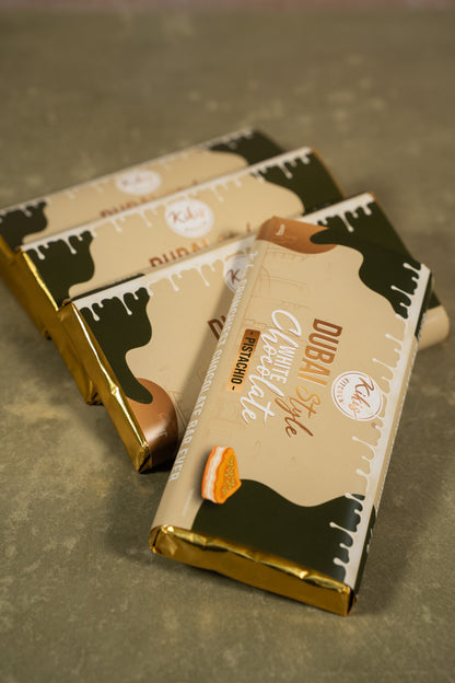 Kikis Dubai White Chocolate - PISTACHIO (Dubai Schokolade) 🍫 -  von Kikis Kitchen - Nur €12.90! Bestelle jetzt Kikis Kitchen