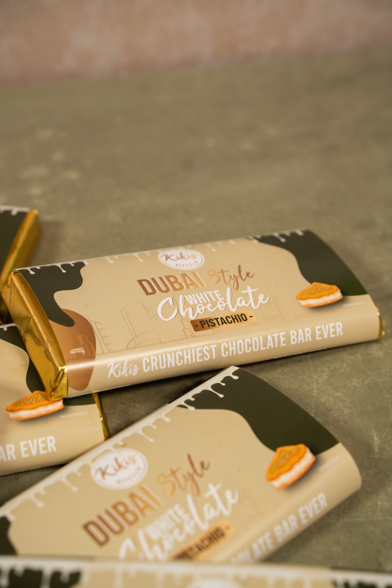 Kikis Dubai White Chocolate - PISTACHIO (Dubai Schokolade) 🍫 -  von Kikis Kitchen - Nur €12.90! Bestelle jetzt Kikis Kitchen