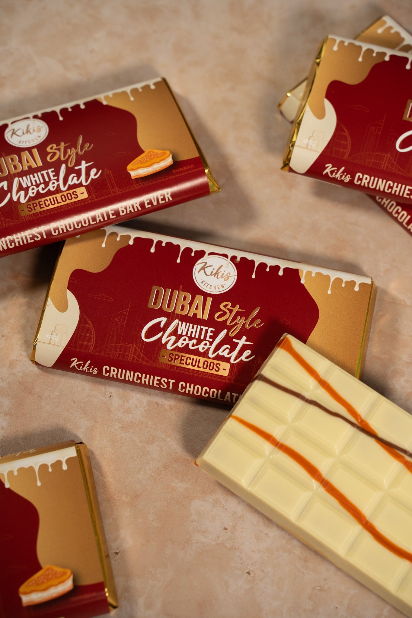 Kikis Dubai White Chocolate - SPECULOOS (Dubai Schokolade) 🍫 -  von Kikis Kitchen - Nur €12.90! Bestelle jetzt Kikis Kitchen