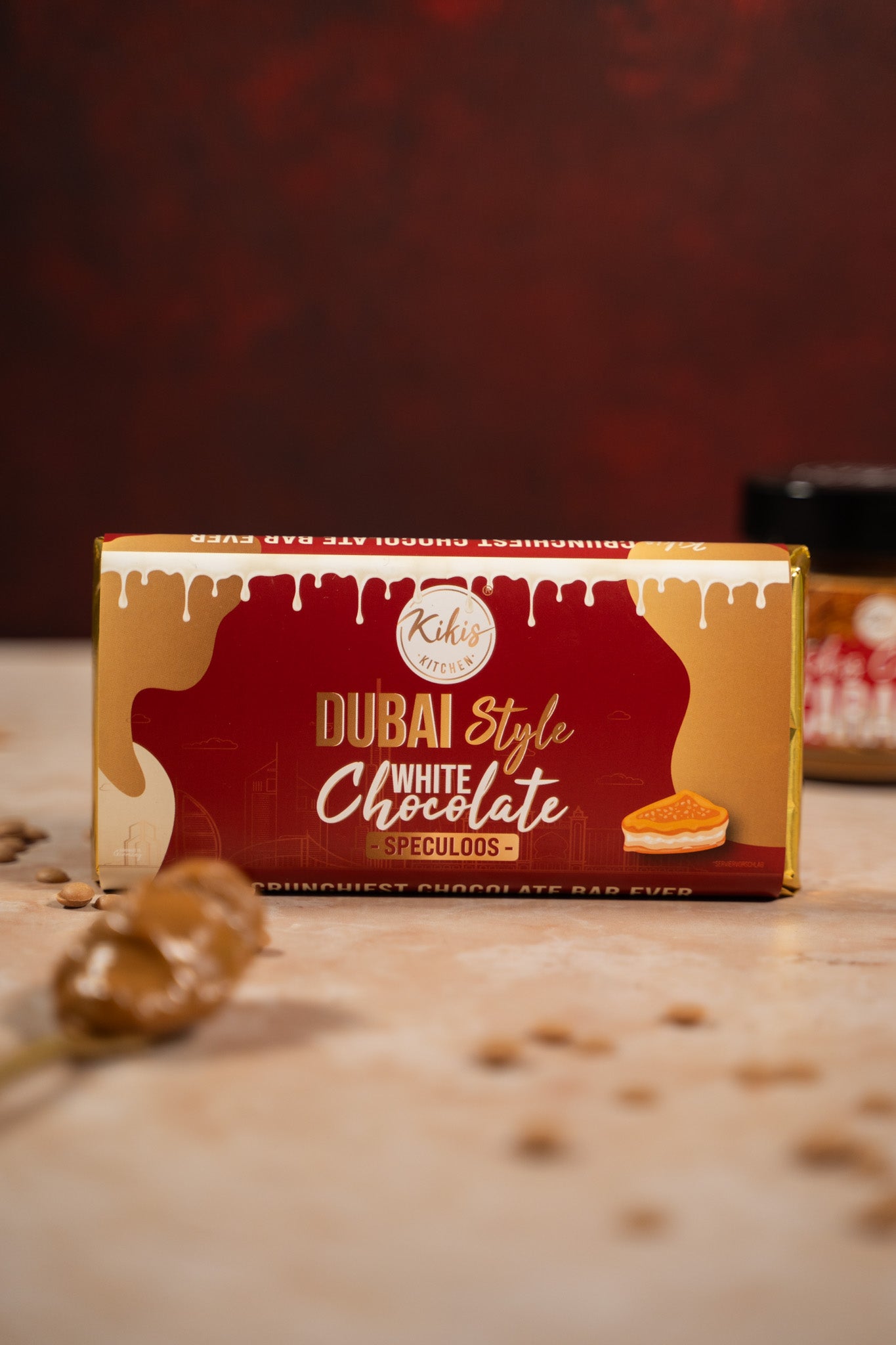 Kikis Dubai White Chocolate - SPECULOOS (Dubai Schokolade) 🍫 -  von Kikis Kitchen - Nur €12.90! Bestelle jetzt Kikis Kitchen