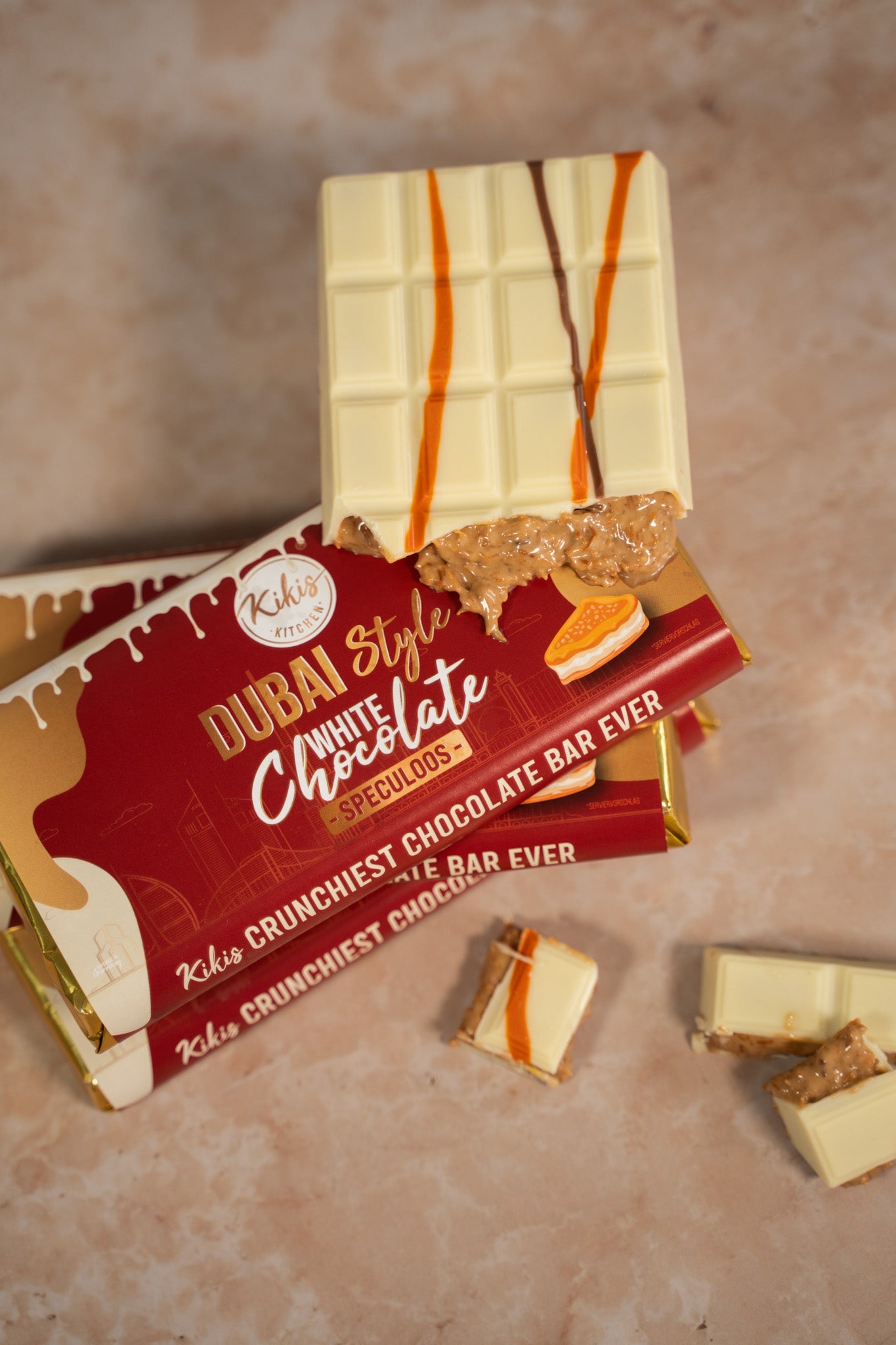 Kikis Dubai White Chocolate - SPECULOOS (Dubai Schokolade) 🍫 -  von Kikis Kitchen - Nur €12.90! Bestelle jetzt Kikis Kitchen