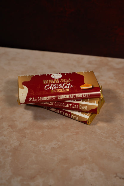 Kikis Dubai White Chocolate - SPECULOOS (Dubai Schokolade) 🍫 -  von Kikis Kitchen - Nur €12.90! Bestelle jetzt Kikis Kitchen