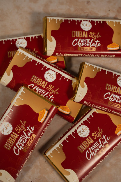 Kikis Dubai White Chocolate - SPECULOOS (Dubai Schokolade) 🍫 -  von Kikis Kitchen - Nur €12.90! Bestelle jetzt Kikis Kitchen