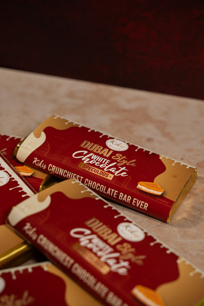 Kikis Dubai White Chocolate - SPECULOOS (Dubai Schokolade) 🍫 -  von Kikis Kitchen - Nur €12.90! Bestelle jetzt Kikis Kitchen
