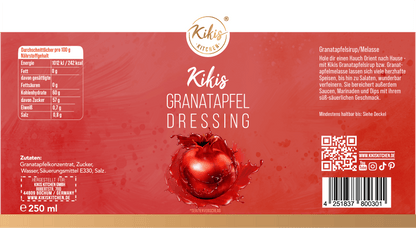 Kikis Granatapfeldressing 250ml