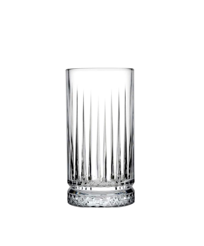 Trinkgläser Elysia Kristall-Design 4 x 280ml lang -  von Tanay - Nur €12.90! Bestelle jetzt Kikis Kitchen