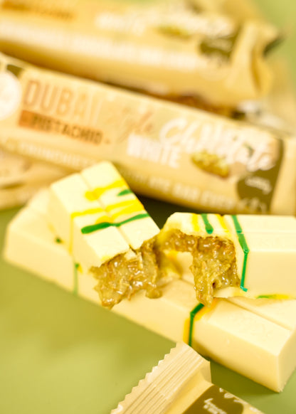 Kikis Dubai Style Bar Chocolate - White Pistachio 🍫 -  von Kikis Kitchen - Nur €2.99! Bestelle jetzt Kikis Kitchen