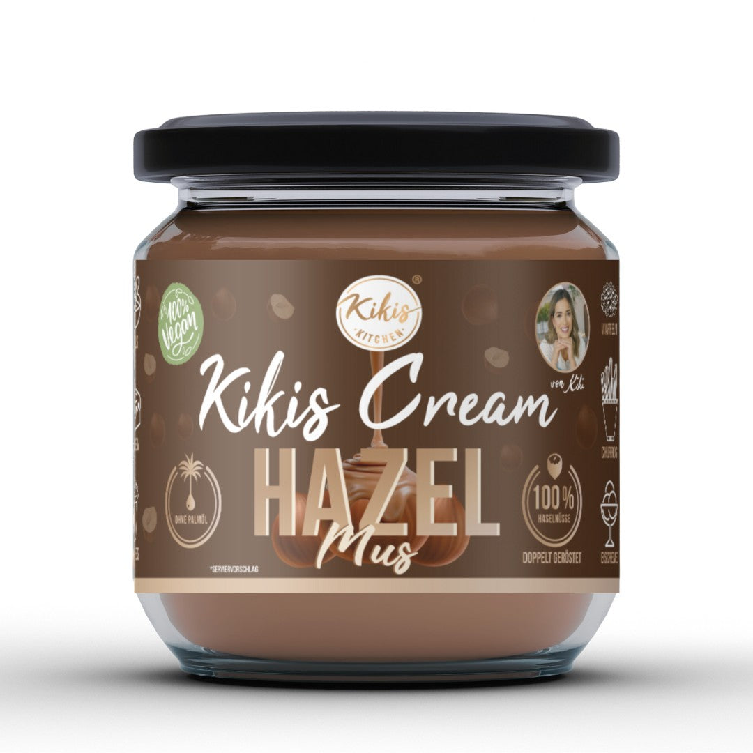 Kikis Cream HAZEL - MUS - Haselnussmus